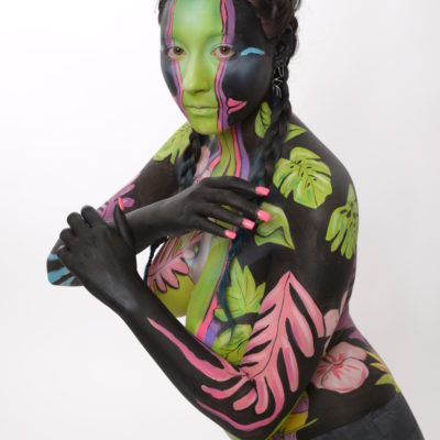 Scuola BCM-lavoro svolto di body painting