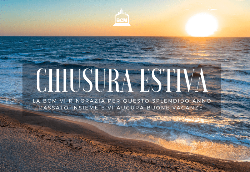 chiusura estiva